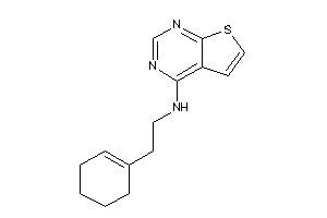 2-cyclohexen-1-ylethyl(thieno[2,3-d]pyrimidin-4-yl)amine