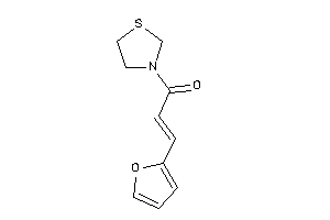 3-(2-furyl)-1-thiazolidin-3-yl-prop-2-en-1-one