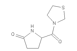 5-(thiazolidine-3-carbonyl)-2-pyrrolidone