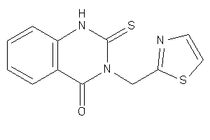 3-(thiazol-2-ylmethyl)-2-thioxo-1H-quinazolin-4-one