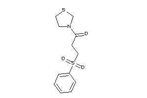 3-besyl-1-thiazolidin-3-yl-propan-1-one