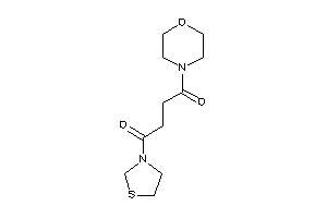 1-morpholino-4-thiazolidin-3-yl-butane-1,4-dione