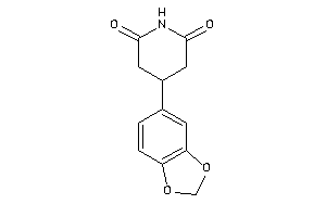 4-(1,3-benzodioxol-5-yl)piperidine-2,6-quinone