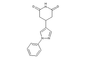 4-(1-phenylpyrazol-4-yl)piperidine-2,6-quinone