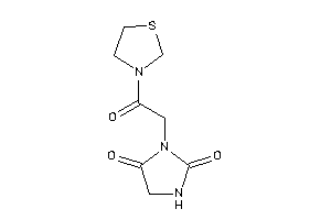 3-(2-keto-2-thiazolidin-3-yl-ethyl)hydantoin