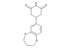 4-(3,4-dihydro-2H-1,5-benzodioxepin-7-yl)piperidine-2,6-quinone