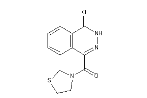 4-(thiazolidine-3-carbonyl)-2H-phthalazin-1-one