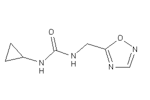 1-cyclopropyl-3-(1,2,4-oxadiazol-5-ylmethyl)urea