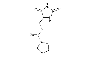 5-(3-keto-3-thiazolidin-3-yl-propyl)hydantoin