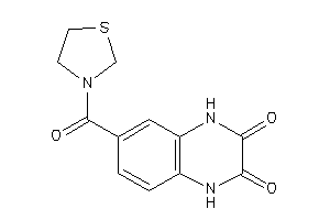 6-(thiazolidine-3-carbonyl)-1,4-dihydroquinoxaline-2,3-quinone