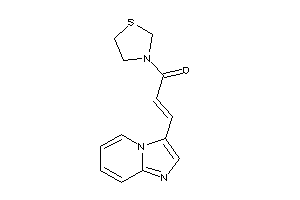 3-imidazo[1,2-a]pyridin-3-yl-1-thiazolidin-3-yl-prop-2-en-1-one