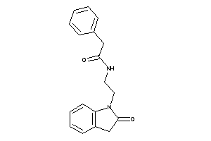 N-[2-(2-ketoindolin-1-yl)ethyl]-2-phenyl-acetamide