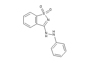 Image of 1-(1,1-diketo-1,2-benzothiazol-3-yl)-2-phenyl-hydrazine