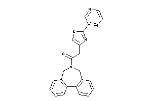 1-(5,7-dihydrobenzo[d][2]benzazepin-6-yl)-2-(2-pyrazin-2-ylthiazol-4-yl)ethanone