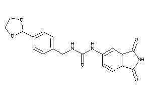 1-(1,3-diketoisoindolin-5-yl)-3-[4-(1,3-dioxolan-2-yl)benzyl]urea