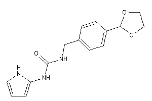 1-[4-(1,3-dioxolan-2-yl)benzyl]-3-(1H-pyrrol-2-yl)urea