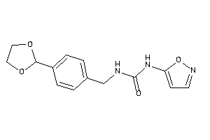 1-[4-(1,3-dioxolan-2-yl)benzyl]-3-isoxazol-5-yl-urea