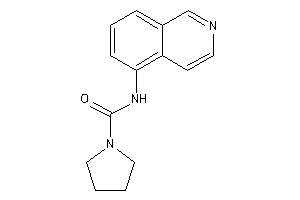 N-(5-isoquinolyl)pyrrolidine-1-carboxamide