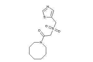 1-(azocan-1-yl)-2-(thiazol-5-ylmethylsulfonyl)ethanone