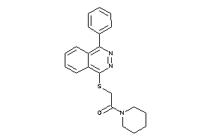 2-[(4-phenylphthalazin-1-yl)thio]-1-piperidino-ethanone