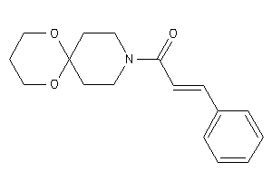 1-(7,11-dioxa-3-azaspiro[5.5]undecan-3-yl)-3-phenyl-prop-2-en-1-one