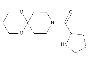 7,11-dioxa-3-azaspiro[5.5]undecan-3-yl(pyrrolidin-2-yl)methanone
