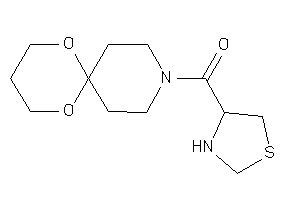 7,11-dioxa-3-azaspiro[5.5]undecan-3-yl(thiazolidin-4-yl)methanone