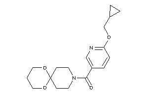 [6-(cyclopropylmethoxy)-3-pyridyl]-(7,11-dioxa-3-azaspiro[5.5]undecan-3-yl)methanone