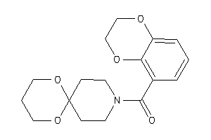 2,3-dihydro-1,4-benzodioxin-5-yl(7,11-dioxa-3-azaspiro[5.5]undecan-3-yl)methanone