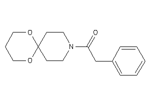 Image of 1-(7,11-dioxa-3-azaspiro[5.5]undecan-3-yl)-2-phenyl-ethanone