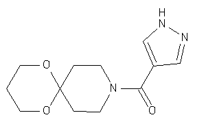 7,11-dioxa-3-azaspiro[5.5]undecan-3-yl(1H-pyrazol-4-yl)methanone