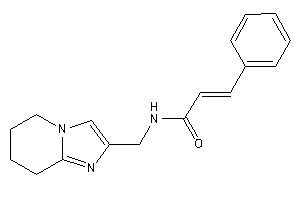 3-phenyl-N-(5,6,7,8-tetrahydroimidazo[1,2-a]pyridin-2-ylmethyl)acrylamide