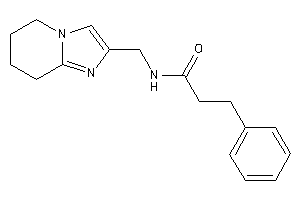 3-phenyl-N-(5,6,7,8-tetrahydroimidazo[1,2-a]pyridin-2-ylmethyl)propionamide