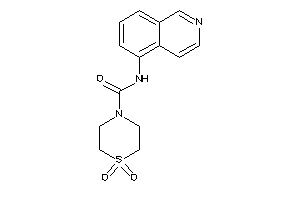 N-(5-isoquinolyl)-1,1-diketo-1,4-thiazinane-4-carboxamide