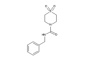 N-benzyl-1,1-diketo-1,4-thiazinane-4-carboxamide