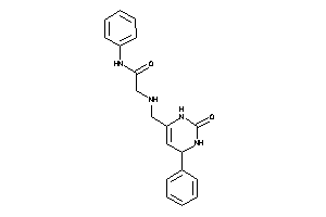 2-[(2-keto-4-phenyl-3,4-dihydro-1H-pyrimidin-6-yl)methylamino]-N-phenyl-acetamide
