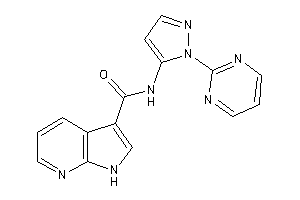N-[2-(2-pyrimidyl)pyrazol-3-yl]-1H-pyrrolo[2,3-b]pyridine-3-carboxamide