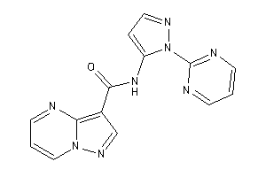 N-[2-(2-pyrimidyl)pyrazol-3-yl]pyrazolo[1,5-a]pyrimidine-3-carboxamide