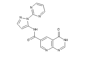 Image of 4-keto-N-[2-(2-pyrimidyl)pyrazol-3-yl]-3H-pyrido[2,3-d]pyrimidine-6-carboxamide