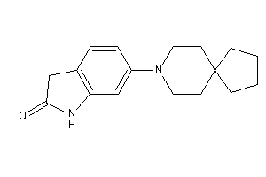 6-(8-azaspiro[4.5]decan-8-yl)oxindole