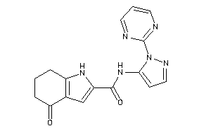 4-keto-N-[2-(2-pyrimidyl)pyrazol-3-yl]-1,5,6,7-tetrahydroindole-2-carboxamide