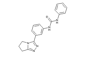 1-[3-(6,7-dihydro-5H-pyrrolo[2,1-c][1,2,4]triazol-3-yl)phenyl]-3-phenyl-urea