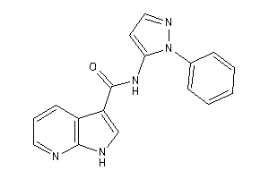 N-(2-phenylpyrazol-3-yl)-1H-pyrrolo[2,3-b]pyridine-3-carboxamide