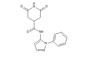 2,6-diketo-N-(2-phenylpyrazol-3-yl)isonipecotamide