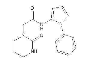 2-(2-ketohexahydropyrimidin-1-yl)-N-(2-phenylpyrazol-3-yl)acetamide
