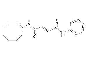 N-cyclooctyl-N'-phenyl-but-2-enediamide