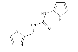 1-(1H-pyrrol-2-yl)-3-(thiazol-2-ylmethyl)urea