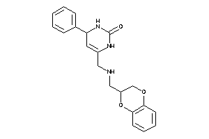 6-[(2,3-dihydro-1,4-benzodioxin-3-ylmethylamino)methyl]-4-phenyl-3,4-dihydro-1H-pyrimidin-2-one