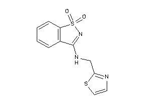 (1,1-diketo-1,2-benzothiazol-3-yl)-(thiazol-2-ylmethyl)amine