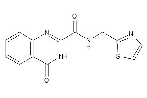 4-keto-N-(thiazol-2-ylmethyl)-3H-quinazoline-2-carboxamide